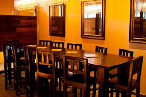 Chef's Table - Up to 12 seated <br> Ideal for intimate gatherings and private parties.