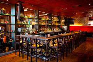 Cantina - Up 70 reception <br> A semi-private lounge with access to the open-air patio and our Tequila bar.