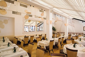 Second Floor Dining Room - 60 seated | 125 reception<br> A lively private backdrop for cocktailing and dining.