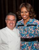 Chef Richard Sandoval Hosts Michelle Obama - July 30th, 2014